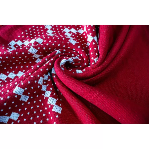 Urban CoCo Womens Color Block Shawl Wrap Open Front Poncho CapeSeries 26red