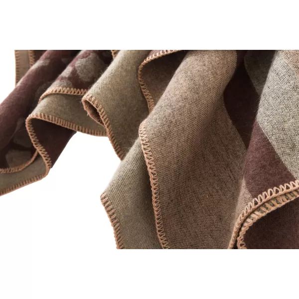 Urban CoCo Womens Color Block Shawl Wrap Open Front Poncho CapeSeries 2coffee