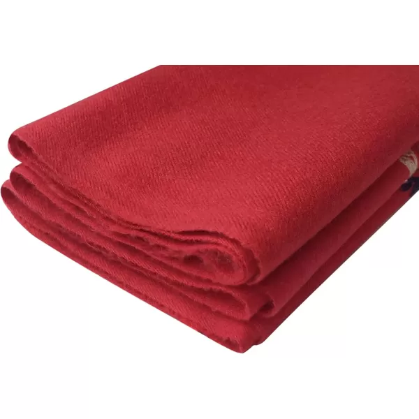 Urban CoCo Womens Embroidered Oversize Tassel Shawl Scarf Wraps for Women5red