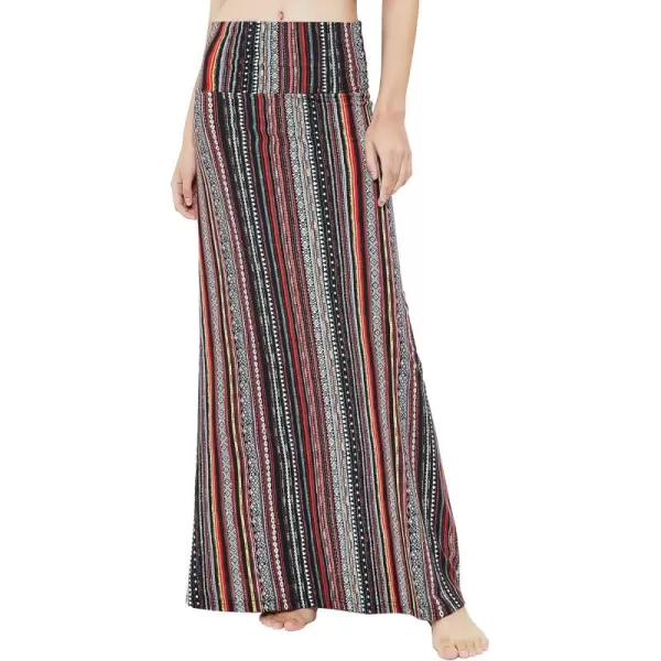 Urban CoCo Womens Casual Ruched Stretchy High Waist ALine Skirt Pleated Flared Midi Skirt19