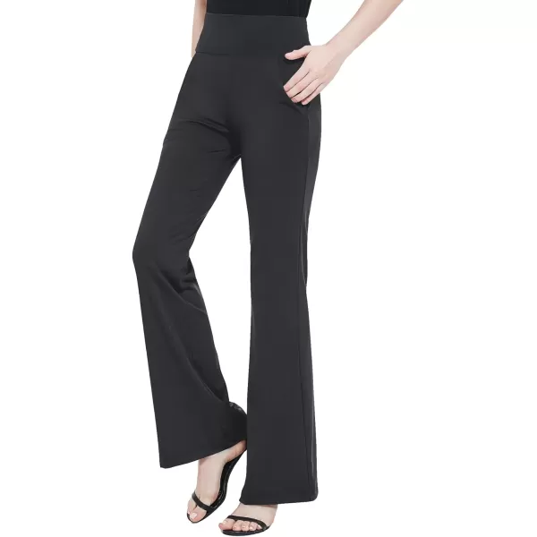 Urban CoCo Womens High Waist Stretchy Bootcut Yoga Pants Casual Flare Leggings Workout Bootleg PantsSlate