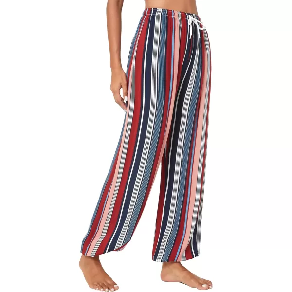 Urban CoCo Womens Floral Print Summer Boho Pants Harem Beach Vacation Pants27
