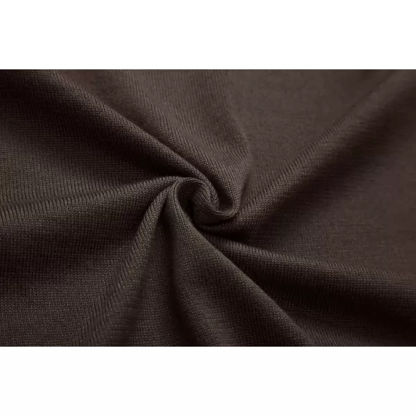 Urban CoCo Womens Long Sleeve Open Front Knit Cardigan SweaterBrown