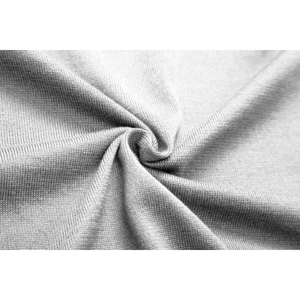 Urban CoCo Womens Long Sleeve Open Front Knit Cardigan SweaterLight Grey