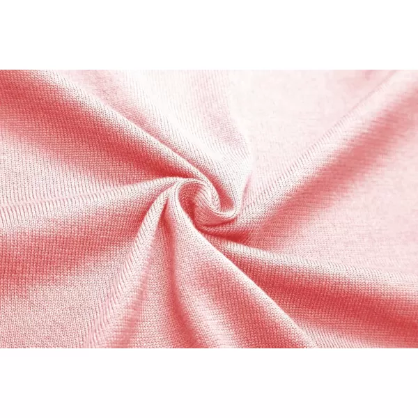Urban CoCo Womens Long Sleeve Open Front Knit Cardigan SweaterPink