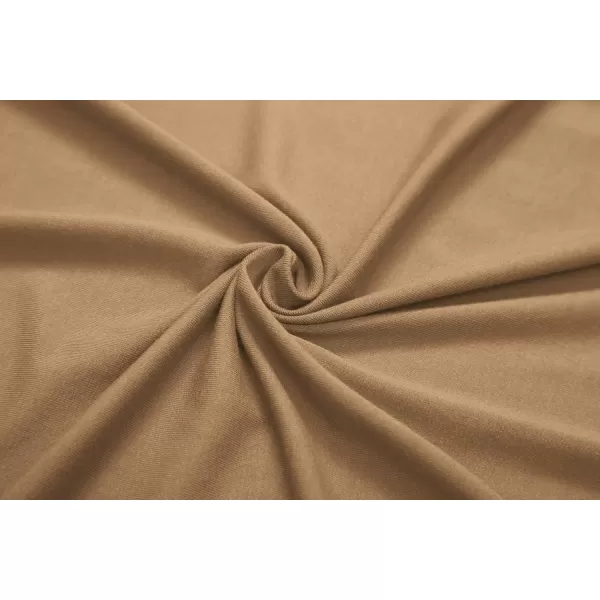 Womens Short Sleeve Draped Open Front Cardigan Lightweight Summer Vest for WomenCamel