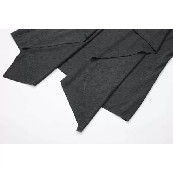 Womens Short Sleeve Draped Open Front Cardigan Lightweight Summer Vest for WomenGrey