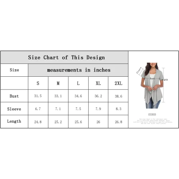 Womens Short Sleeve Draped Open Front Cardigan Lightweight Summer Vest for WomenNavy Blue