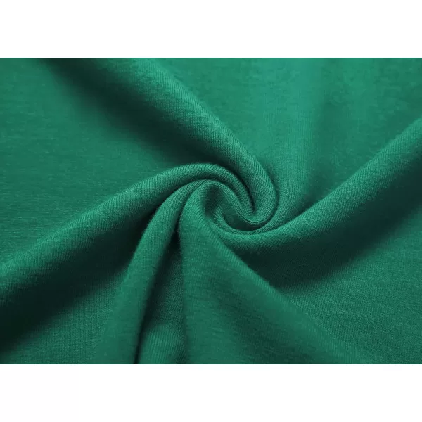 Urban CoCo Womens Turtleneck Slim Fitted Long Sleeve Sweatshirt Active Base Layer Tops ShirtsDark Green
