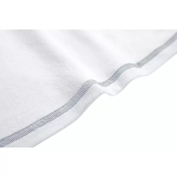 Urban CoCo Womens Turtleneck Slim Fitted Long Sleeve Sweatshirt Active Base Layer Tops ShirtsWhite