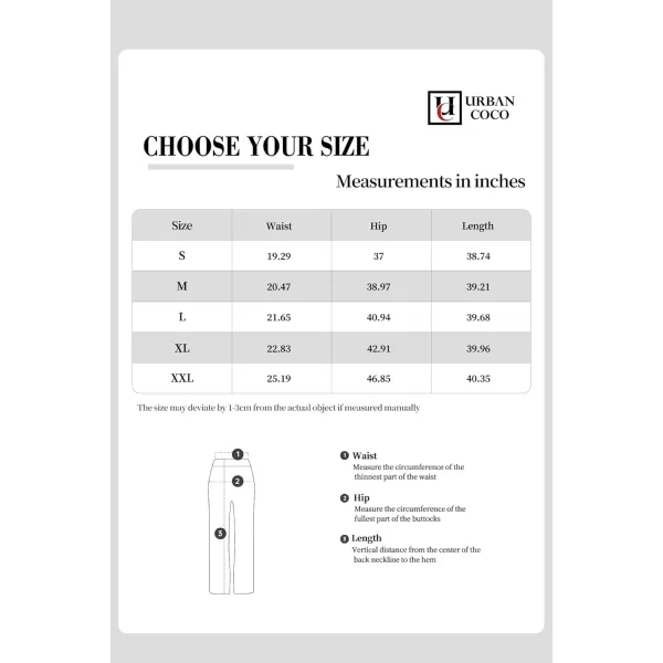Urban CoCo Womens Solid Wide Leg Palazzo Lounge Pants Casual Straight Leg High Waist Stretch PantsSlate