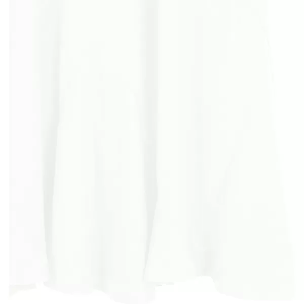 Urban CoCo Womens Vintage Elastic Waist ALine Long Midi SkirtWhite