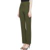 imageUrban CoCo Womens Yoga Dress Pants Stretchy Casual Slacks Straight Leg Work Pants with PocketsArmy Green