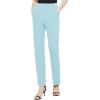 imageUrban CoCo Womens Yoga Dress Pants Stretchy Casual Slacks Straight Leg Work Pants with PocketsBlue