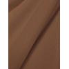 imageUrban CoCo Elastic Waist ALine Long Maxi Skirt Below Knee for WomenBrown
