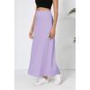 imageUrban CoCo Elastic Waist ALine Long Maxi Skirt Below Knee for WomenLavender