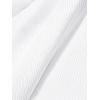 imageUrban CoCo Elastic Waist ALine Long Maxi Skirt Below Knee for WomenWhite