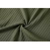 imageUrban CoCo Womens High Waist Stretch Ribbed Knit Pencil Skirt Midi Length with Side Slit Office Work Bodycon StyleArmy Green