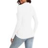 imageUrban CoCo Womens Long Sleeve Button Up Sweater Polo Shirt Collared Knit Cardigan SweatersWhite
