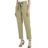 image:imageUrban CoCo Womens Casual High Waist Pencil Pants with BowKnot Pockets for Work