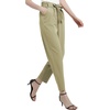 image:imageUrban CoCo Womens Casual High Waist Pencil Pants with BowKnot Pockets for Work