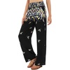 image:imageUrban CoCo Womens Elastic High Waist Boho Floral Print Pants Palazzo Wide Leg Lounge Pants