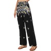 image:imageUrban CoCo Womens Elastic High Waist Boho Floral Print Pants Palazzo Wide Leg Lounge Pants