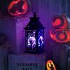 imageDECORKEY Halloween Decorations Indoor 149quot Decorative Witch ampamp Bat Candle Lantern with 82quot LED Lights8 Modes No Battery Hanging Spooky Halloween Lanterns Outdoor Home Room Door Party DecorGraves  Skeleton