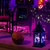 imageDECORKEY Halloween Decorations Indoor 149quot Decorative Witch ampamp Bat Candle Lantern with 82quot LED Lights8 Modes No Battery Hanging Spooky Halloween Lanterns Outdoor Home Room Door Party DecorGraves  Skeleton