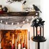 imageDECORKEY Halloween Decorations Indoor 149quot Decorative Witch ampamp Bat Candle Lantern with 82quot LED Lights8 Modes No Battery Hanging Spooky Halloween Lanterns Outdoor Home Room Door Party DecorSkull