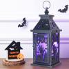imageDECORKEY Halloween Decorations Indoor 149quot Decorative Witch ampamp Bat Candle Lantern with 82quot LED Lights8 Modes No Battery Hanging Spooky Halloween Lanterns Outdoor Home Room Door Party DecorGraves  Skeleton