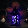 imageDECORKEY Halloween Decorations Indoor 149quot Decorative Witch ampamp Bat Candle Lantern with 82quot LED Lights8 Modes No Battery Hanging Spooky Halloween Lanterns Outdoor Home Room Door Party DecorWitch  Cat  Bat