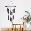 image:imageDECORKEY Metal Featheramp Arrow Wall Decor Native American Indian Style Decorations Indoor And Outdoor Arrow amp Feather Western Wall Art Wind Chime PendantsGift American Indian Decoration BronzeBronze