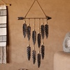 image:imageDECORKEY Metal Featheramp Arrow Wall Decor Native American Indian Style Decorations Indoor And Outdoor Arrow amp Feather Western Wall Art Wind Chime PendantsGift American Indian Decoration BronzeBronze