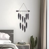 image:imageDECORKEY Metal Featheramp Arrow Wall Decor Native American Indian Style Decorations Indoor And Outdoor Arrow amp Feather Western Wall Art Wind Chime PendantsGift American Indian Decoration BronzeBronze