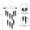 image:imageDECORKEY Metal Featheramp Arrow Wall Decor Native American Indian Style Decorations Indoor And Outdoor Arrow amp Feather Western Wall Art Wind Chime PendantsGift American Indian Decoration BronzeBronze