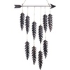 image:imageDECORKEY Metal Featheramp Arrow Wall Decor Native American Indian Style Decorations Indoor And Outdoor Arrow amp Feather Western Wall Art Wind Chime PendantsGift American Indian Decoration BronzeBronze