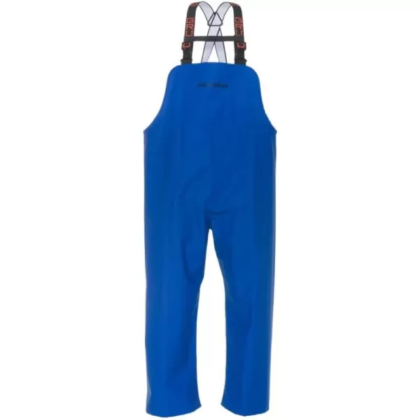 imageGrundens Mens Shoreman Bib Pants  StainResistant Waterproof Seafood Processing BibsOcean Blue