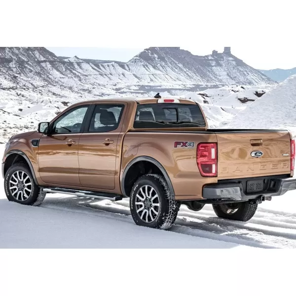 imageAPS Chrome OE Style Nerf Bars Running Boards Compatible with Ford Ranger 20192023 SuperCrew Cab 4Door