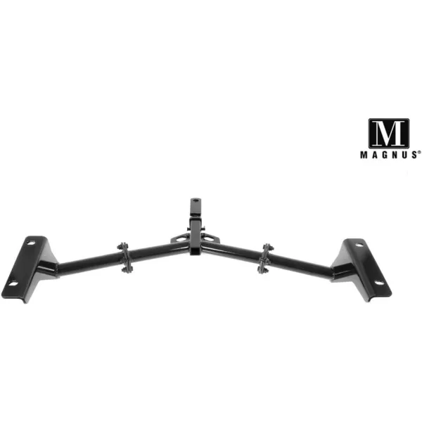imageAPS Class 2 Tow Trailer Hitch Rear Receiver Towing Hitch Combo with Cover Kit Hitch Cover Included OE Style 125 Inches Receiver Tube Compatible with 20062012 Rav4 All