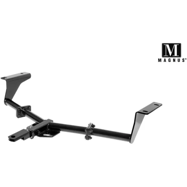 imageAPS Class 2 Tow Trailer Hitch Rear Receiver Towing Hitch Combo with Cover Kit Hitch Cover Included OE Style 125 Inches Receiver Tube Compatible with 20062012 Rav4 All