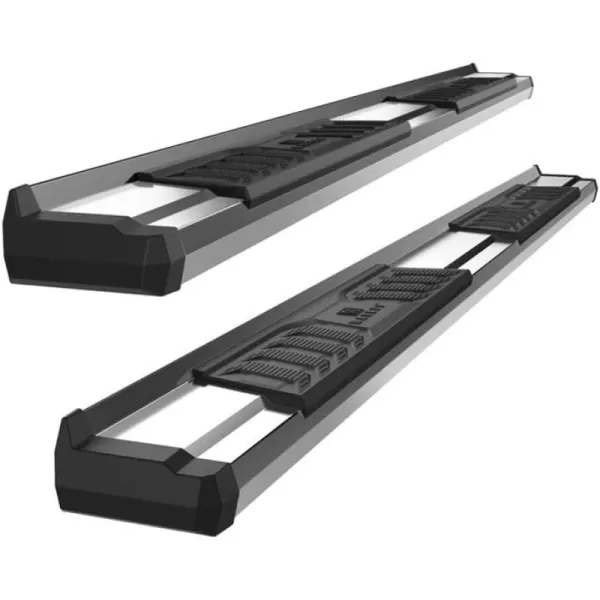 imageAPS Chrome OE Style Nerf Bars Running Boards Compatible with Ford Ranger 20192023 SuperCrew Cab 4Door