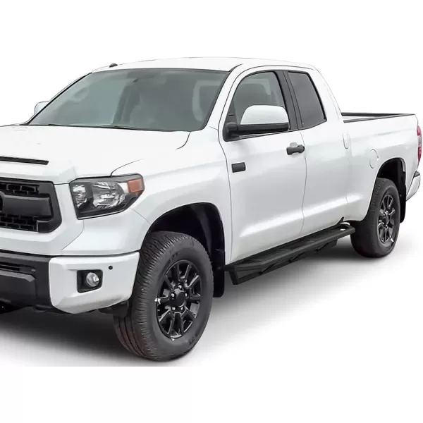 imageAPS OffRoad 65in Side Armor Stainless Steel Running Boards Compatible with Toyota Tundra 20072021 Double Cab Nerf Bars Side Steps Side Bars