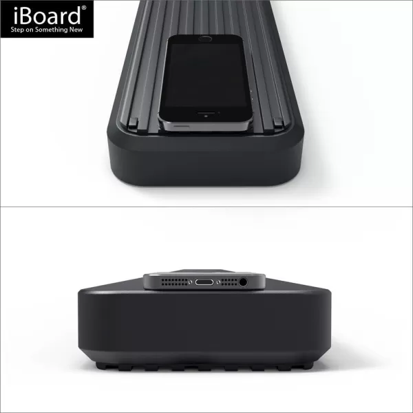 imageAPS iBoard Third Generation 5inch Black Aluminum Running Boards Side Step for Selected Dodge Ram 1500 Crew CabBlack