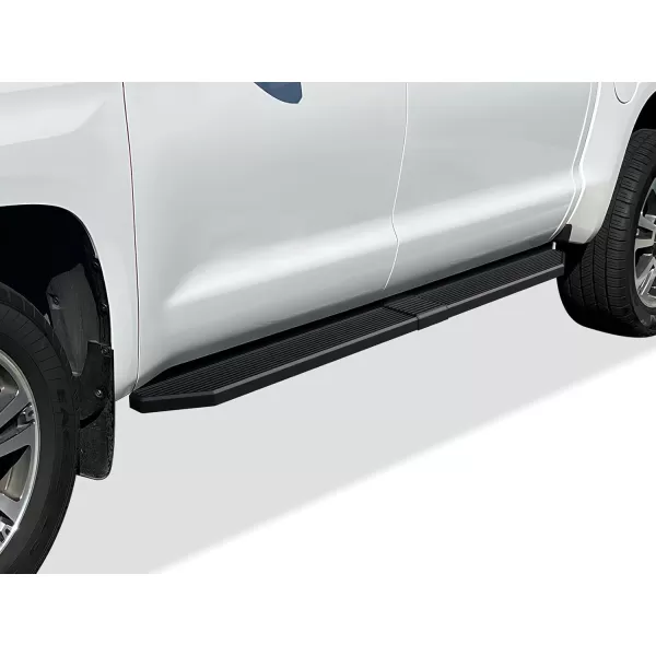 imageAPS iBoard Third Generation Black Flat Style Running Boards Side Step for Selected Toyota Tundra Double CabBlack