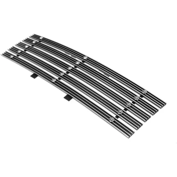 imageAPS Compatible with Ford F150 20092014 Lower Bumper Stainless Steel Black 8x6 Horizontal Billet Front Grill Grille Insert F66789JChrome