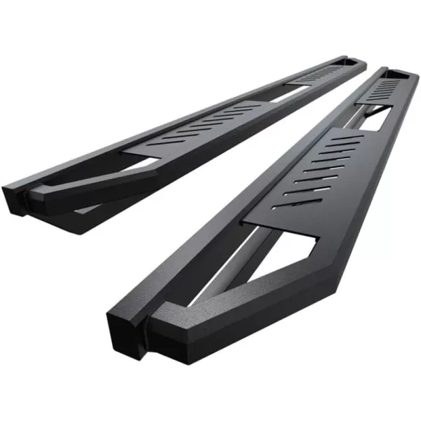 imageAPS OffRoad Stainless Steel Side Steps Armor Compatible with Jeep Wrangler JK 20072018 4Door Nerf Bars Side Steps Side Bars