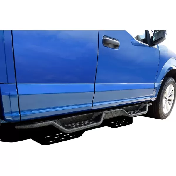 imageAPS Black 6 Inches Tubular Drop Down Style Nerf Bars Running Boards Compatible with Ford F150 20152024 Super Cab ampamp F250 F350 Super Duty 20172024Black