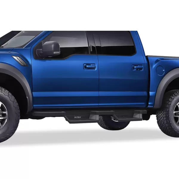 imageAPS Black 6 Inches Tubular Drop Down Style Nerf Bars Running Boards Compatible with Ford F150 20152024 SuperCrew Cab ampamp F150 Lightning 20222024 ampamp F250 F350 Super Duty 20172024 Crew CabBlack