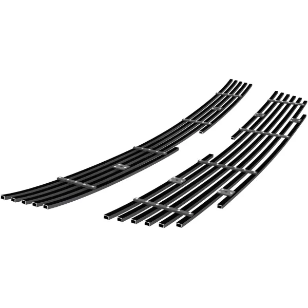 imageAPS Compatible with Chevy Colorado 20042012 Main Upper Chrome Billet Front Grill Grille Insert C65747ABlack